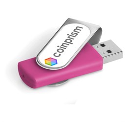 Axis Dome Flash Drive - 8GB - Pink