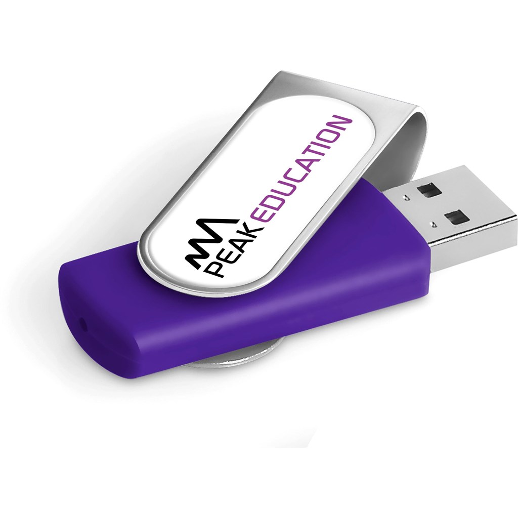 Axis Dome Flash Drive – 8GB – Purple