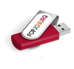 Axis Dome Flash Drive - 8GB - Red