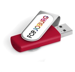 Axis Dome Flash Drive - 8GB - Red