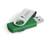 Axis Glint Flash Drive - 8GB - Green