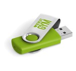 Axis Glint Flash Drive - 8GB - Lime