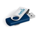 Axis Glint Flash Drive - 8GB - Navy