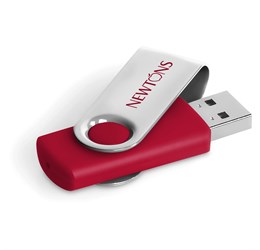 Axis Glint Flash Drive - 8GB - Red