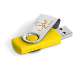 Axis Glint Flash Drive - 8GB - Yellow