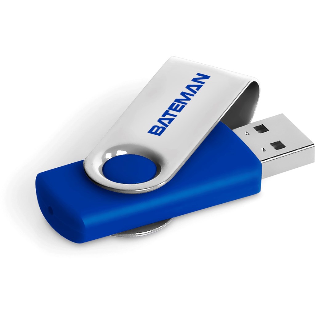 Axis Glint Flash Drive - 16GB - Blue