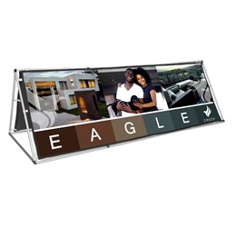 Fade Resistant A-Frame with Fabric Print 3m x 1m