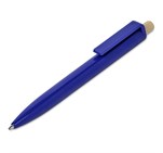 Altitude Tickit Recycled Plastic & Bamboo Ball Pen Blue
